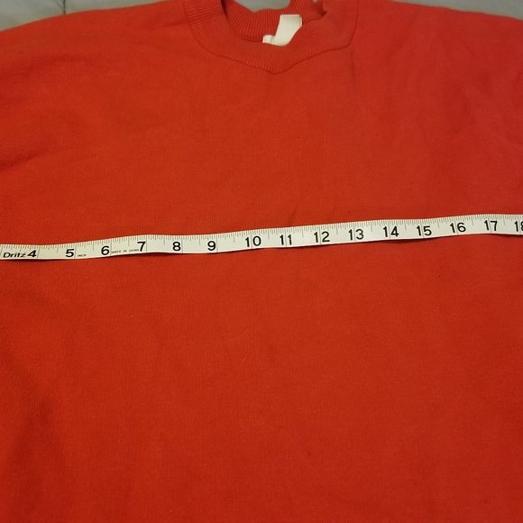 H&m red sweater with big sleeves - Picture 2 of 6